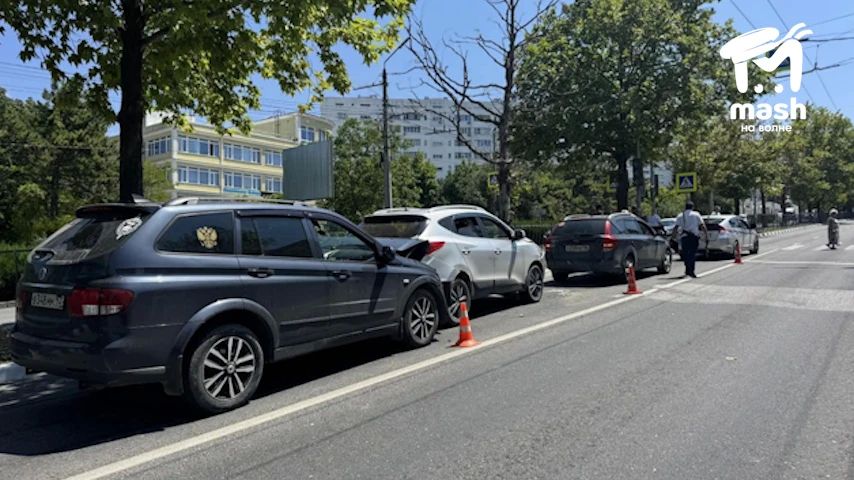 Ребенок пострадал в массовой аварии на генерала Острякова в Севастополе