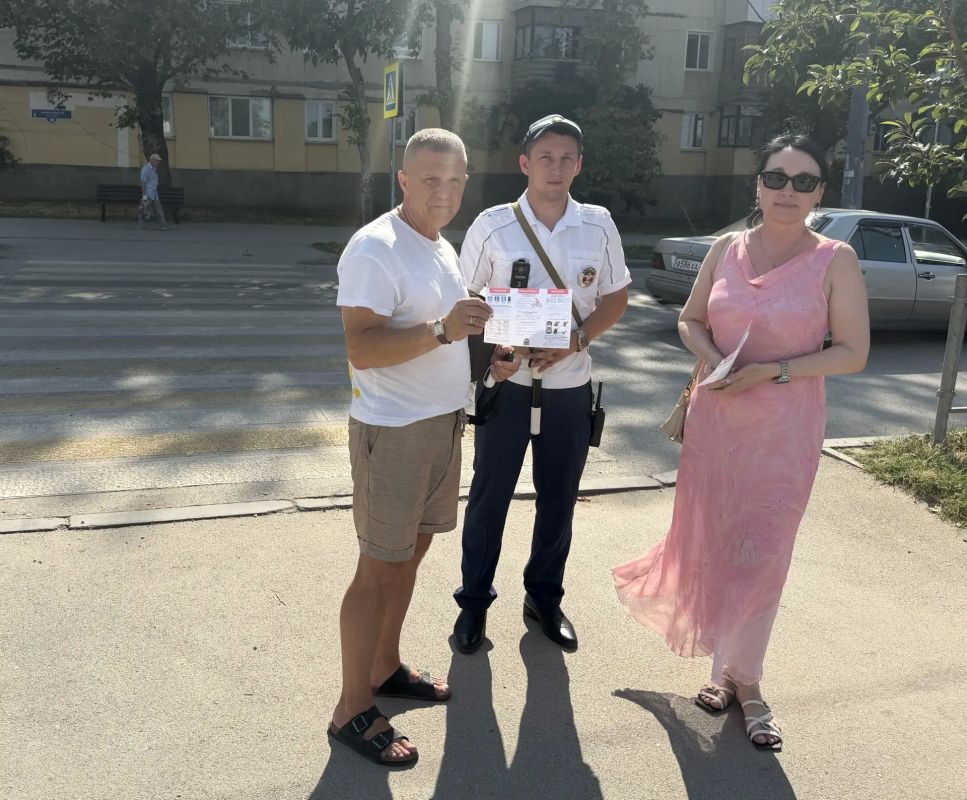 Госавтоинспекция Севастополя провела профилактический рейд «Пешеходный переход» Госавтоинспекция Севастополя провела профилактический рейд «Пешеходный переход»