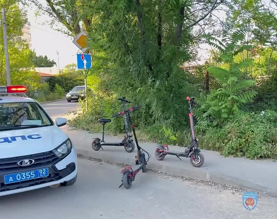 В Севастополе автоинспекторы в ходе рейда пресекли деятельность нелегального кикшеринга и привлекли к административной ответственности 31 нарушителя ПДД