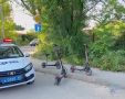 В Нахимовском районе во время рейда «Мото» автоинспекторы остановили трёх мальчишек 9 и 11 лет на мощных электросамокатах