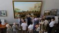 В Ялте выставили картину с Николаем II, Грефом и Ротенбергом