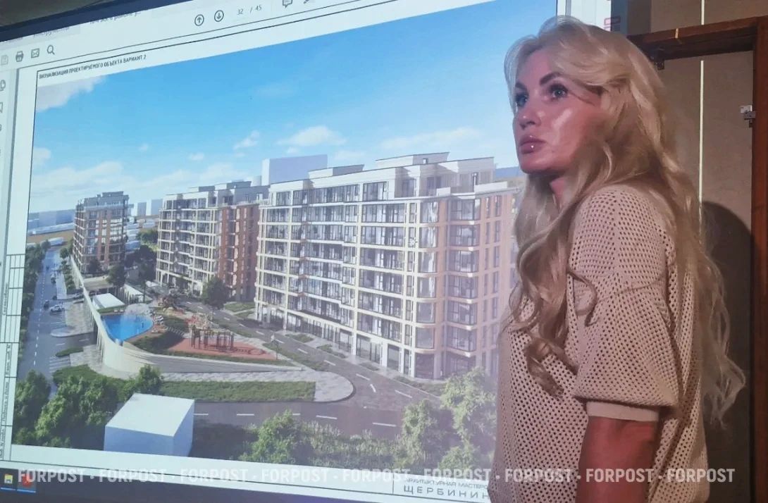 В Севастополе со второй попытки утвердили визуальный облик трёх 8-этажек с бассейном в Стрелецкой бухте, на Щитовой улице