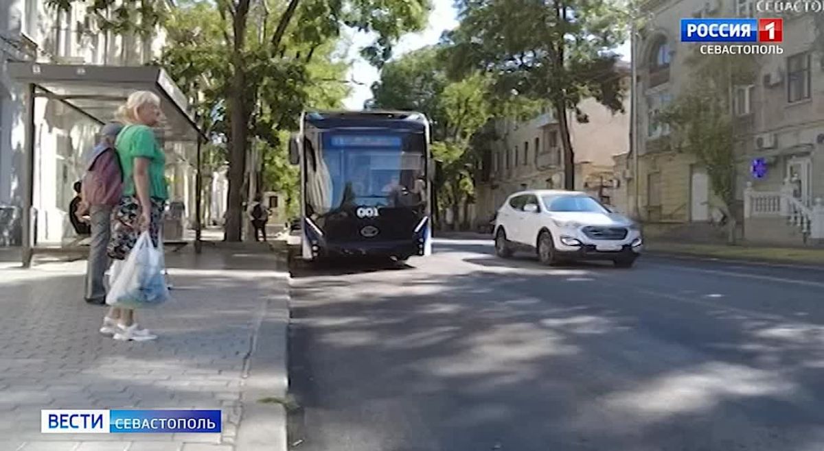 Новый троллейбус «Адмирал» проходит обкатку на дорогах Севастополя