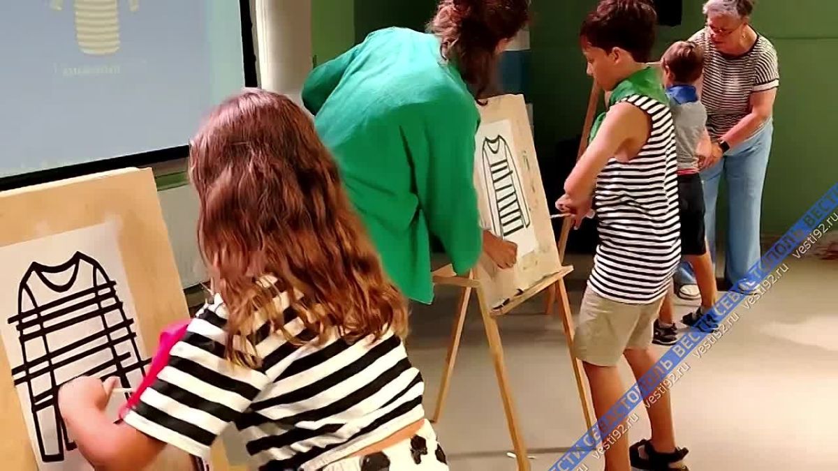 В «Бухте Казачьей» проведи игры ко Дню русской тельняшки
