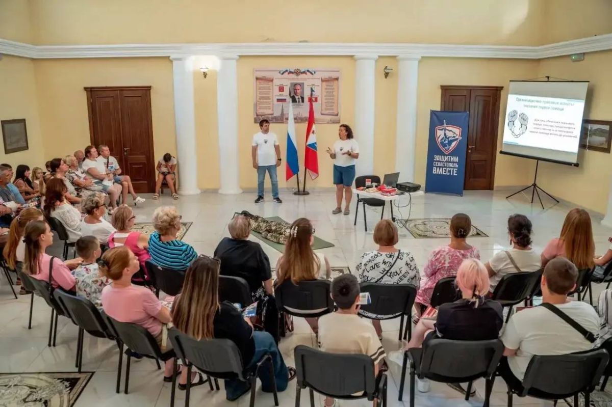 Почти 2700 севастопольцев освоили навыки первой помощи Почти 2700 севастопольцев освоили навыки первой помощи