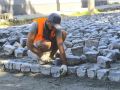 Историческая брусчатка возвращается на улицу Демидова