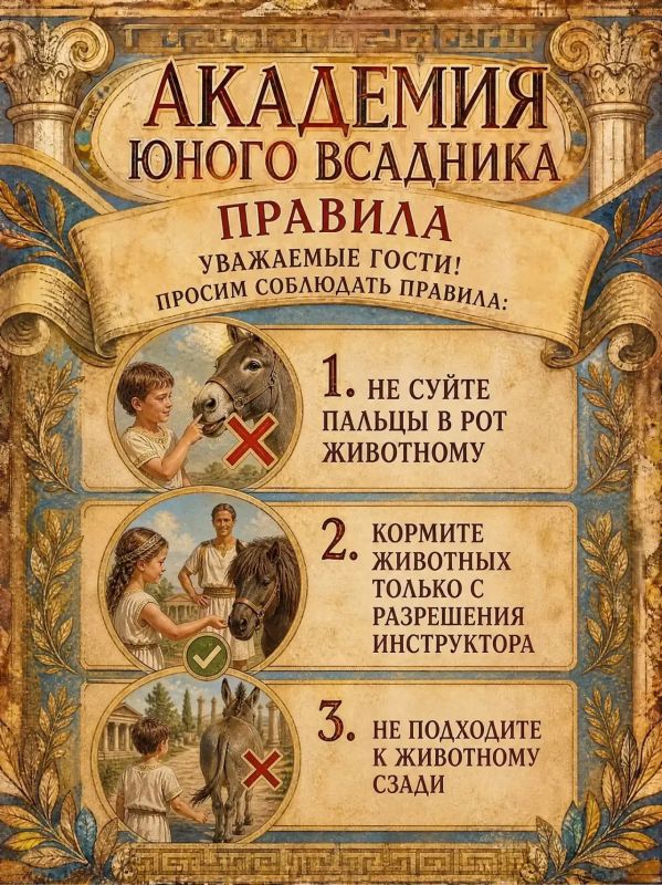 Академия юного всадника. Гарцевание на ослике и пони Академия юного всадника. Гарцевание на ослике и пони