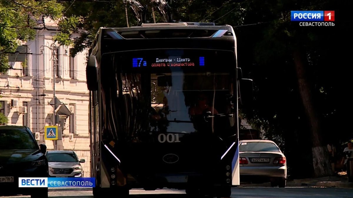 Троллейбус «Адмирал» прошёл 6 тысяч километров в ходе испытаний в Севастополе