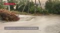 В Севастополе с ночи бушует проливной дождь