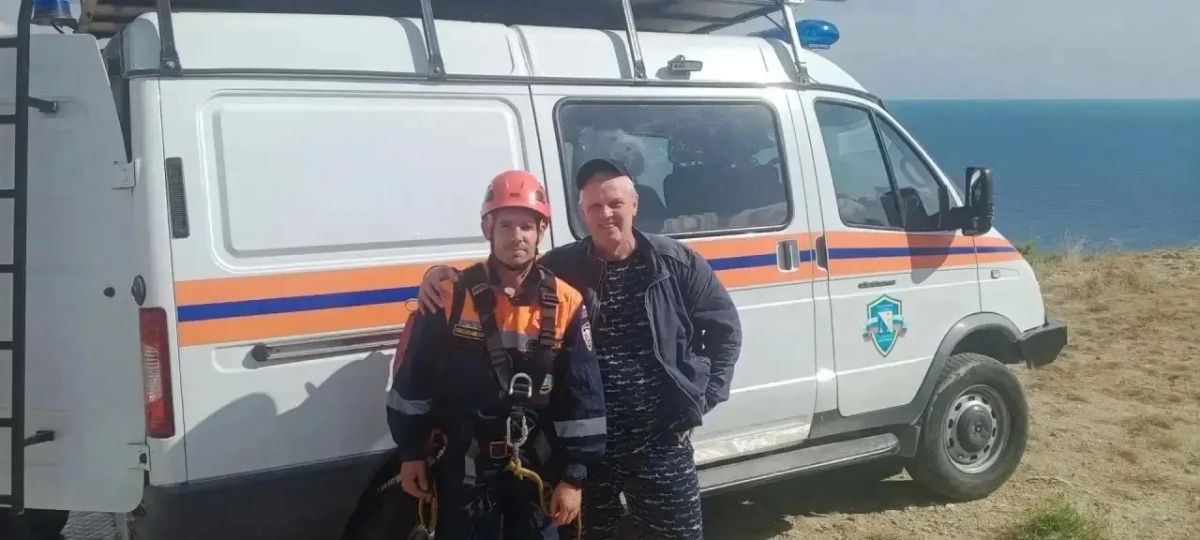Спасатели оказали помощь туристу на Фиоленте Спасатели оказали помощь туристу на Фиоленте