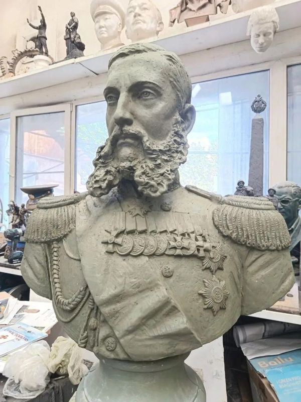 В Москве создали бюст великого князя Константина Николаевича для Севастополя В Москве создали бюст великого князя Константина Николаевича для Севастополя