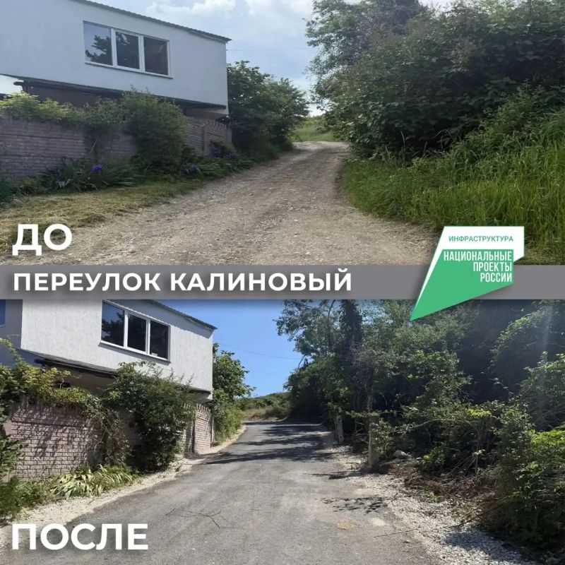 Еще семь дорог привели в порядок в Севастополе Еще семь дорог привели в порядок в Севастополе