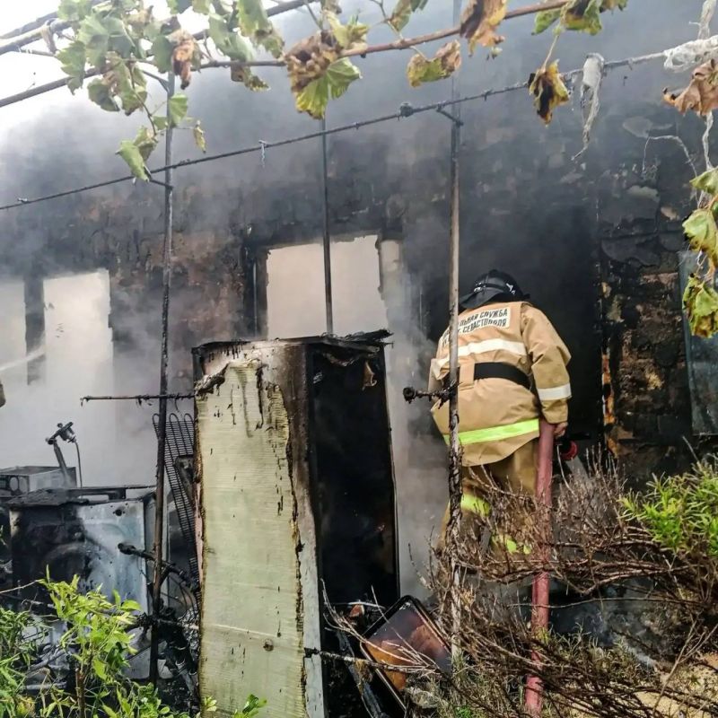 В селе Полюшко ликвидировали пожар В селе Полюшко ликвидировали пожар