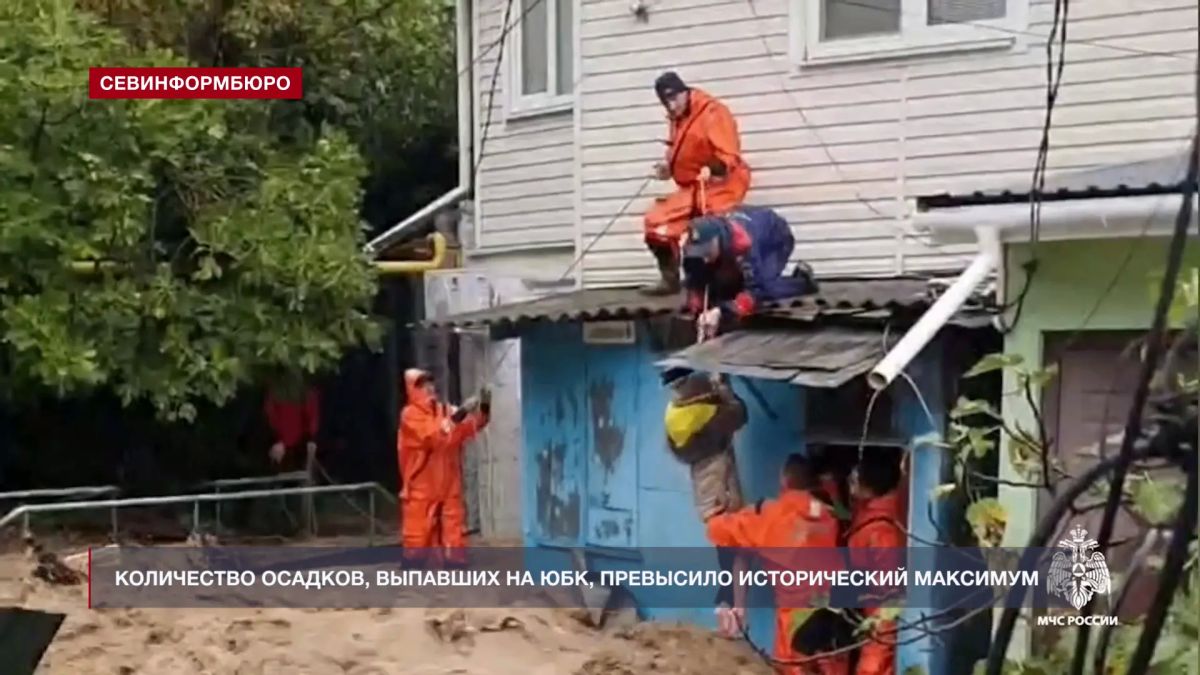 Мощный циклон продолжает испытывать Севастополь и Крым на прочность Мощный циклон продолжает испытывать Севастополь и Крым на прочность