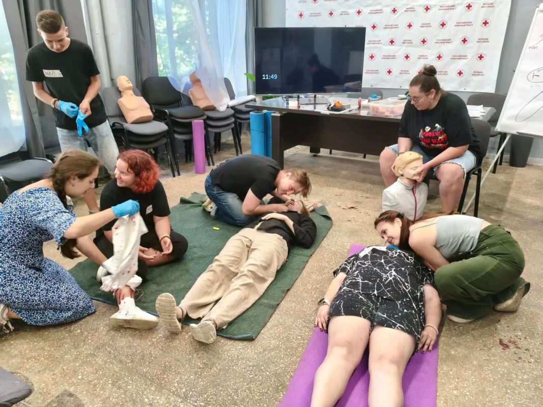 В Севастополе реализуют проект «Герои повседневности: искусство первой помощи»