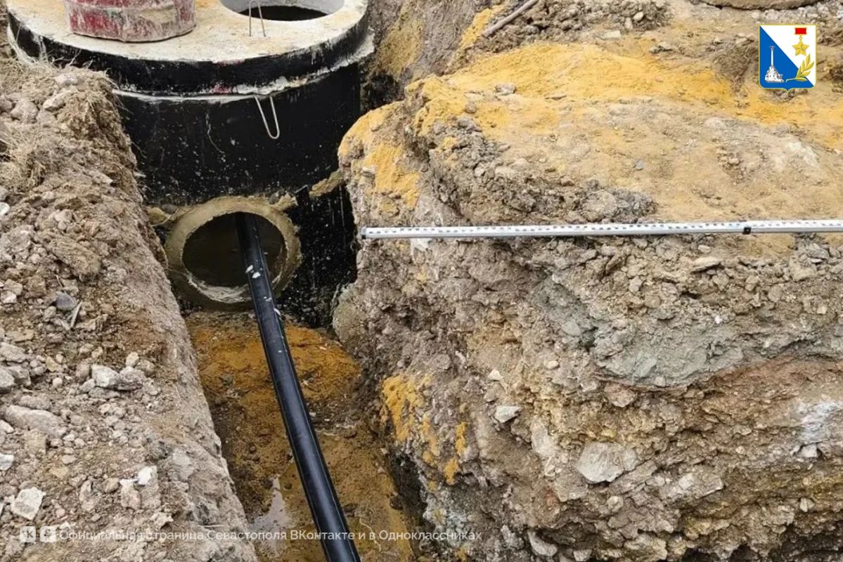 В Родном обновляют водопровод
