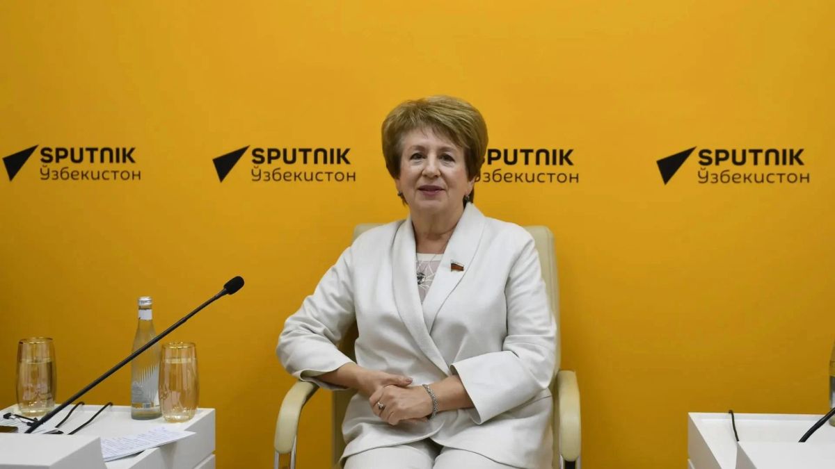 Екатерина Алтабаева: На площадке международного пресс-центра Sputnik-Узбекистан состоялась пресс-конференция. Приняла участие в ней вместе со своим коллегой- сенатором, членом Комитета СФ по социальной политике Сергеем... Екатерина Алтабаева: На площадке международного пресс-центра Sputnik-Узбекистан состоялась пресс-конференция. Приняла участие в ней вместе со своим коллегой- сенатором, членом Комитета СФ по социальной политике Сергеем...