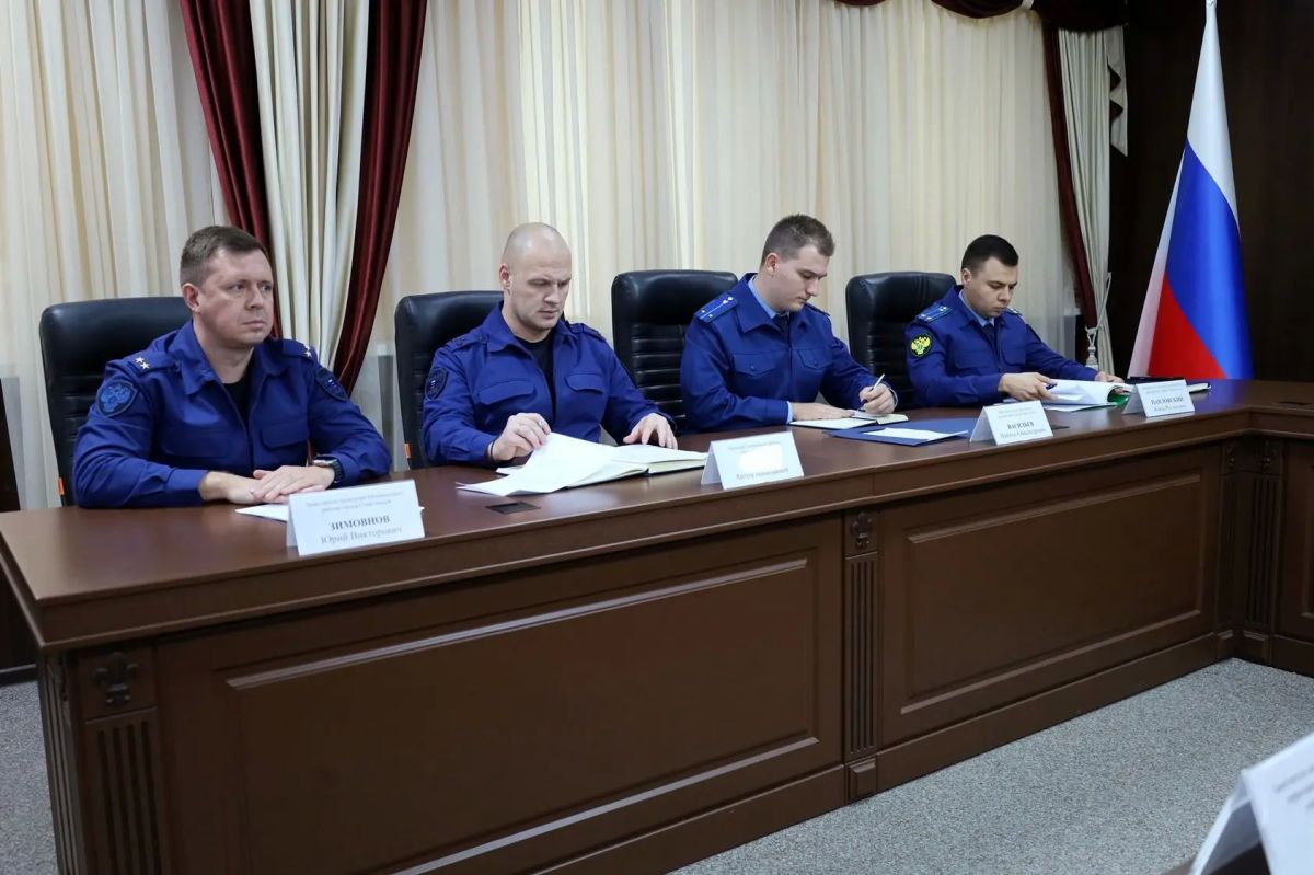В прокуратуре Севастополя под председательством начальника управления по надзору за исполнением федерального законодательства прокуратуры города Анны Иванченко проведено очередное заседание межведомственной рабочей группы по... В прокуратуре Севастополя под председательством начальника управления по надзору за исполнением федерального законодательства прокуратуры города Анны Иванченко проведено очередное заседание межведомственной рабочей группы по...