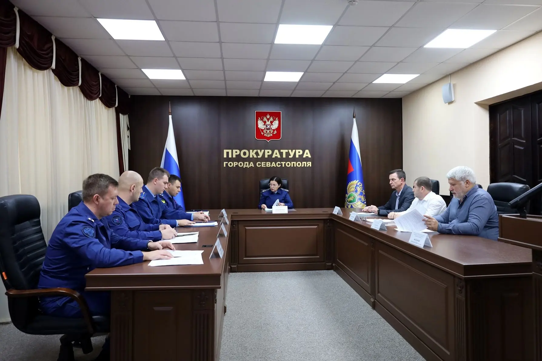 В прокуратуре Севастополя под председательством начальника управления по надзору за исполнением федерального законодательства прокуратуры города Анны Иванченко проведено очередное заседание межведомственной рабочей группы по...
